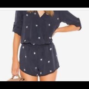 Cloth and Stone romper perfect for 4th of July!!!!